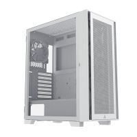 montech air 1000 lite cristal templado usb 32 blanca