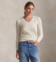 polo ralph lauren para mujer 211971866001 cardigan de lana y cachemira beige s casual manga larga