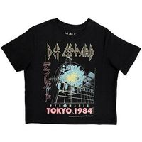 def leppard camiseta tokyo para mujer