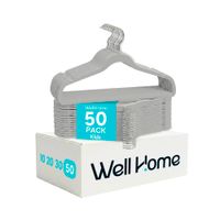 set de 50 perchas infantiles de terciopelo