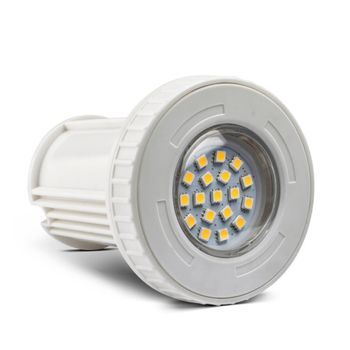 Foco Led Piscina Mini Empotrable 5w Ip68 12v Ac 3000k Aqualux