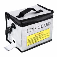 bolsa de seguridad para baterias de litio 215x145x165mm bolsa portatil a prueba de explosiones y resistente al fuego par