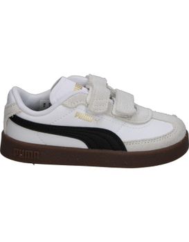 Zapatilla Puma Club Ii Era Infantiles Blancas Y Negras 402308-02 22