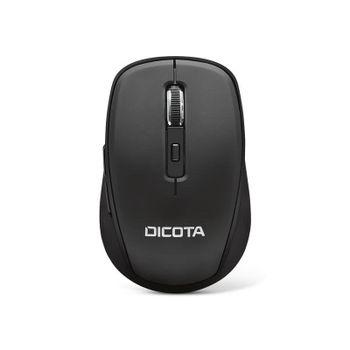 Ratón Dicota D31980 Bluetooth 1600 DPI Ambidiestro Negro 5 Botones