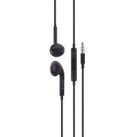 auriculares dcu tecnologic 34151001 con cable jack para llamadas y musica microfono con control de volumen negros