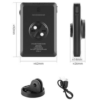 Linterna Led Para Bicicleta Rockbros 163743