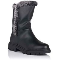 vd descansos bota con cuello de pelo para mujer