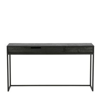 Escritorio de madera negro
