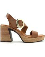 de merissell sandalia plataforma 5395 cuero