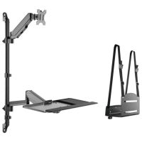 equip 650170 soporte monitor de pared workstation 1 pantalla 17-32 8kg negro