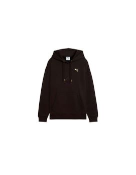 Sudadera Puma Maximal Metallic Com, Black, Mujer
