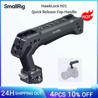 smallrig - empunadura superior de liberacion rapida bidireccional y compatible con riel nato qr-slide para arri con hawklock h21 maximo 15 kg carga 5632