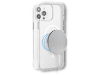 funda movil - isy isc-1109 para iphone 14 pro trasera tpu anillo magnetico transparente