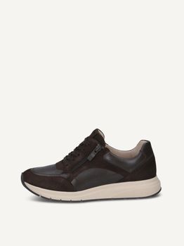 CAPRICE Sneaker, brown, made of Leather, Size 37