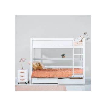 Lifetime Kids Luxury Bunk Bed  - Lifetime Whitewash