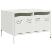 mueble para tv  mueble de salon  gabinete de tv acero laminado en frio blanco 68x50x435 cm