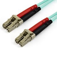 cable de fibra optica multimodo startech 7m lc a lc om4 50125m