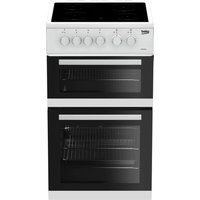 beko kdc5422aw 50 cm electric ceramic cooker - white white