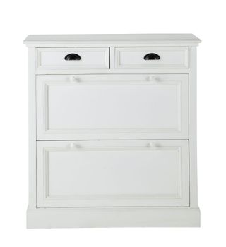 Zapatero blanco An. 90 cm