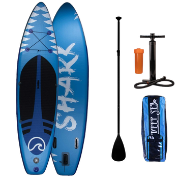 Deep Sea Sup Board Set Shark