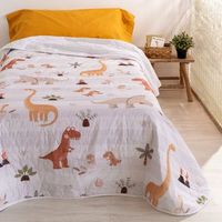 colcha dino family 180x260 cm cama 8090105