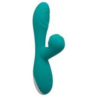 alive vibrador con succion y pulsacion caribbean shine blue