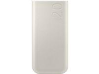 powerbank - samsung eb-p4520xuegeu bateria externa 20000 mah usb tipo c 3 puertos carga rapida beige