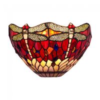 aplique de pared tiffany belle rouge ii