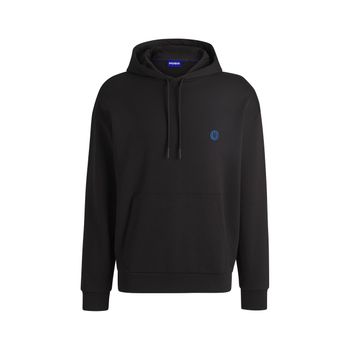 Hugo Blue Sudadera con capucha en felpa 50522381-002