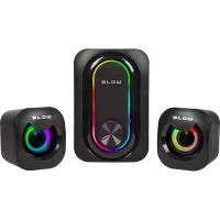 altavoces blow gaming 21 usb 3w con subwoofer y cable 09 m