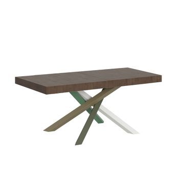 Mesa Extensible 90x130/234 Cm Volantis Premium Estructura Nogal 4/a
