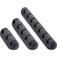 clip para cable inline 59971b universal tpr negro autoadhesivo