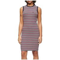 superdry vestido robe moulante cotelee sans manches para mujer