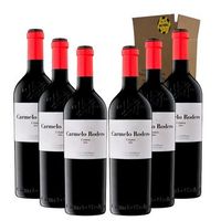 carmelo rodero crianza - pack 6 botellas 75 cl - 10 vol