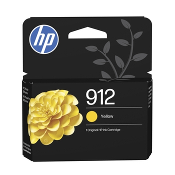 HP n?912 Cartucho Amarillo Officejet 8012, 8014, 8015, Officejet Pro 8022, 8024, 8025, 8035