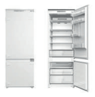 frigorifico combi integrable edesa efc-1973 nf i sl nofrost d alto 195 cm ancho 69 cm