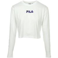 fila camiseta manga larga reva cropped t-shirt para mujer