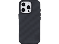 funda movil - isy isc 3744 compatible con iphone 16 pro resistente a golpes negro carbon