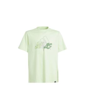 Camiseta adidas Table Illustrated Infantil Verde
