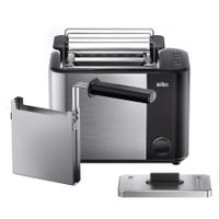 braun idcollection toaster ht 5015 black ht501si-ht5015bk