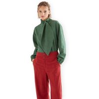 compania fantastica blusa compania fantastica shirt 11176 - green para mujer
