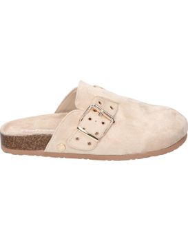 Zuecos Planos Para Mujer Refresh 172538 Beige 36