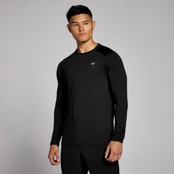 Camiseta de entrenamiento de manga larga para hombre de MP - Negro - XXS