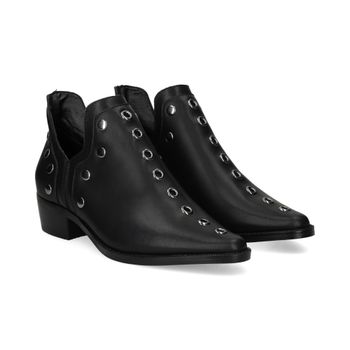 Befree Botines Planos Mujer - Negro Talla 36