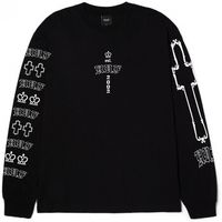 huf camiseta manga larga t-shirt hard luxe ls para hombre