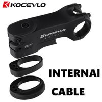 kocevlo vastago de bicicleta cable interno vastago de bicicleta vastago de aluminio de 286-318 mm con vastago de manillar de carretera espaciador