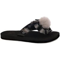 ugg chanclas w poppy black 1090489 para mujer