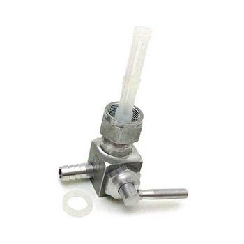 Grifo de combustible M16x1 conexión lateral 8mm derecho alu CNC