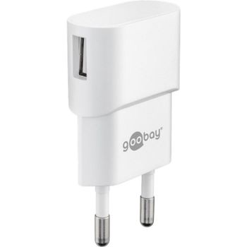 Cargador Goobay 44948 Interior USB-A Negro Universal 100-240V