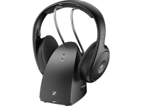 auriculares - sennheiser rs 120 w diadema para tv bluetooth 20 h negro
